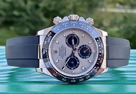 rolex daytona white gold hodinkee|daytona white gold oysterflex 2023.